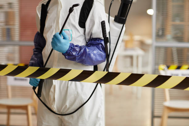 Professional Biohazard Cleanup technician working in Williamstown, NJ
